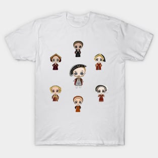 Henry VIII and his Six Wives T-Shirt